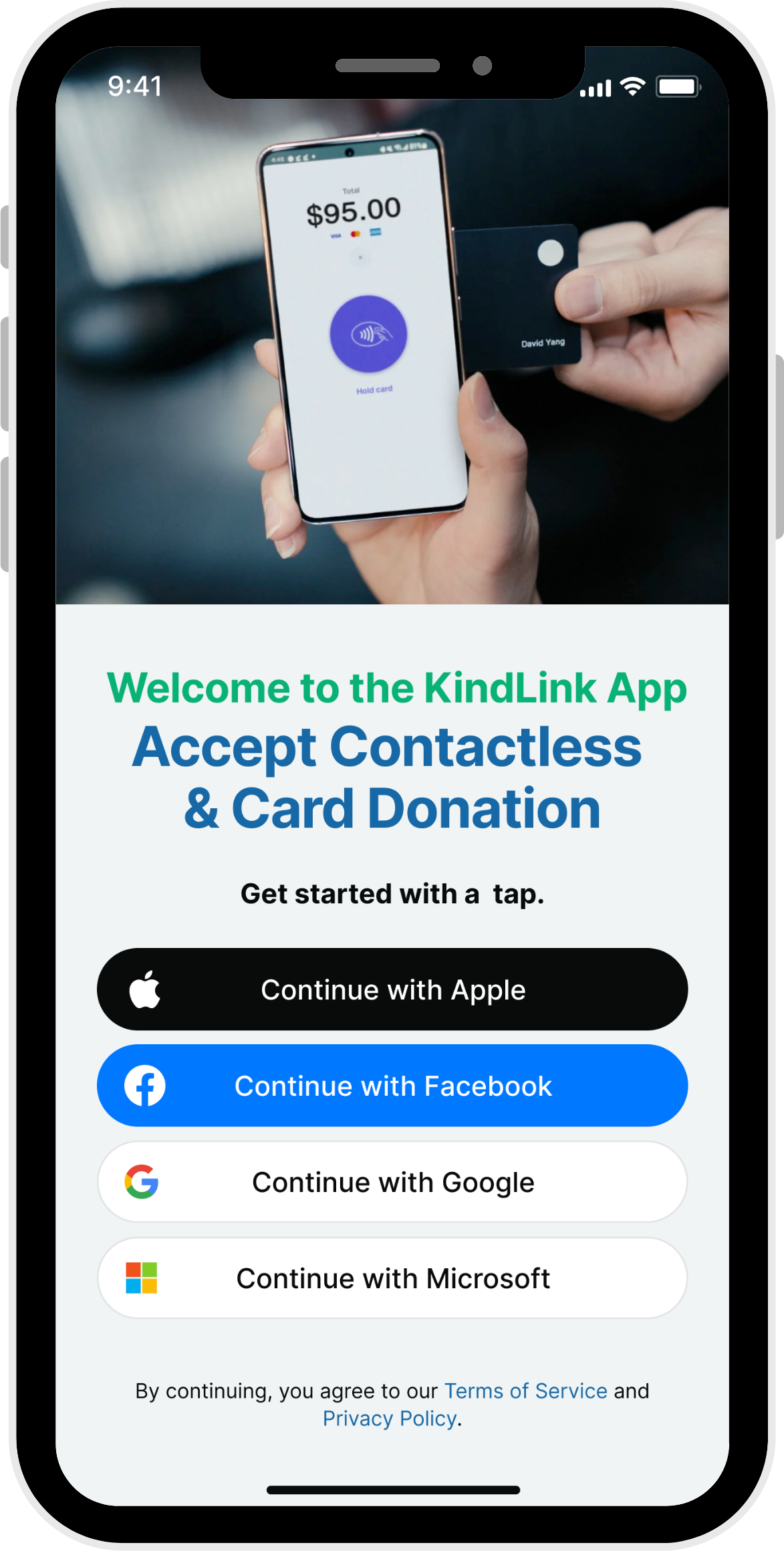 KindLink Contactless App